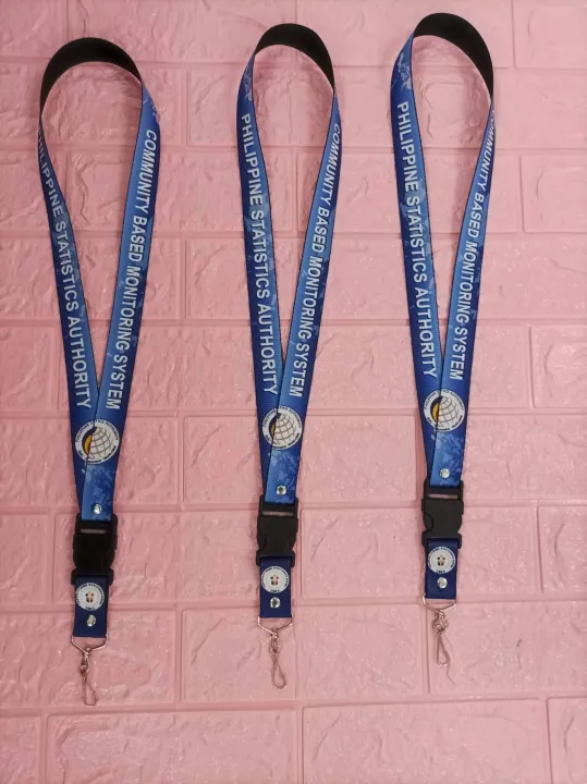 Customized PSACBMS(royal blue) Id lace Lanyard Id sling Lazada PH