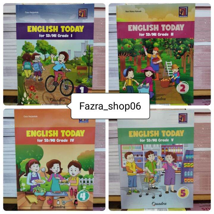 Buku Pelajaran English Today Bahasa Inggris SD MI Kelas 1 2 4 5 ...