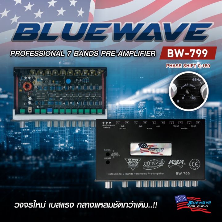 ใหม่ปรี-bluewave-รุ่น-bw-799รุ่นใหม่-ปรี7แบรนด์-ยี่ห้อบลูเวฟ-เสียงดีเสียงใส-รายละเอียดสูง-สินค้ามีพร้อมส่งค่ะ