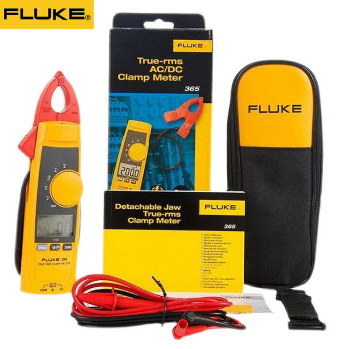 【100 Genuine】Fluke 362 365 True RMS Clamp Meter AC/DC 200A Current