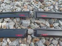 ของแท้ กันสาด ลายเคฟล่า TRD TOYOTA HILUX REVO 4ประตู สีดำ CARBON TRD 4 Door สำหรับ Toyota Hilux REVO รีโว้ 2015-2023