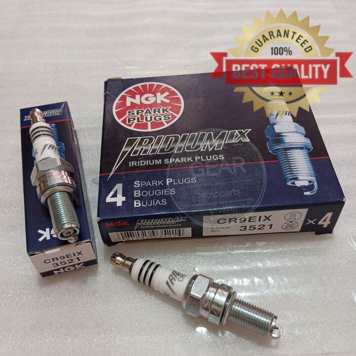 NGK Spark Plug Iridium CR9EIX Kawasaki Rs200,Ns200,Rouser 180/200/220