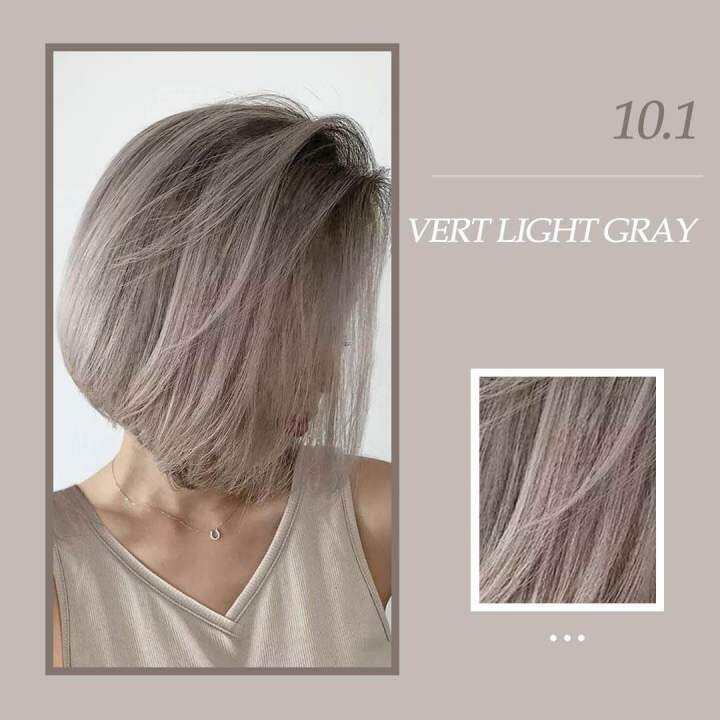 Bremod Hair Color 10.1 Very light GRAY Hair Dye Lazada PH