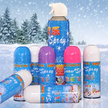 Simulation white snow spray foam snow spray snow can artificial artificial  snow Christmas snow fake snow props spray