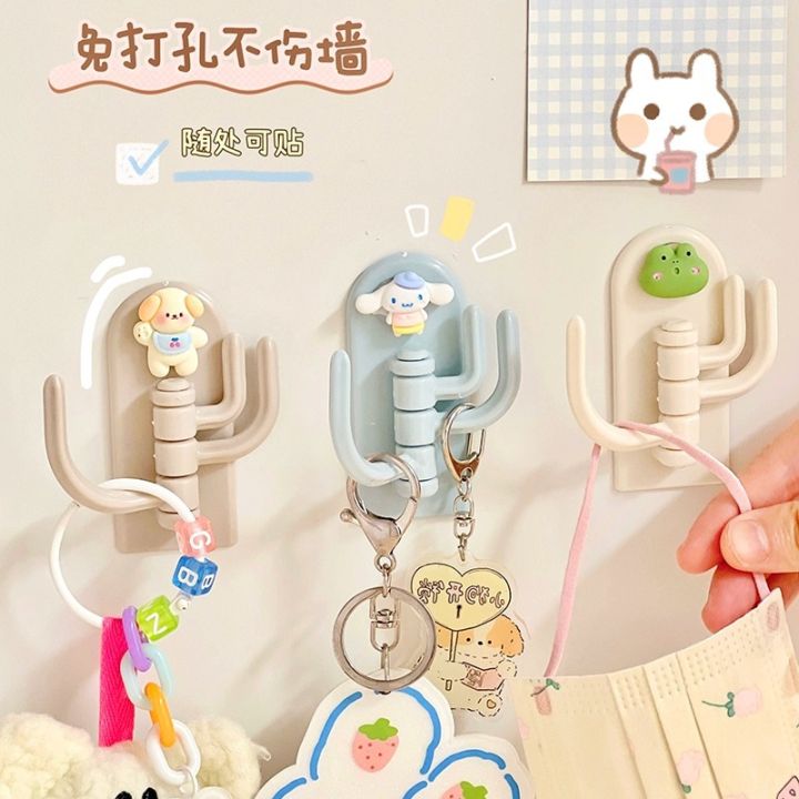 Sanrio Hooks Kuromi Cinnamoroll Kitchen Storage Hooks Towel Clothing ...