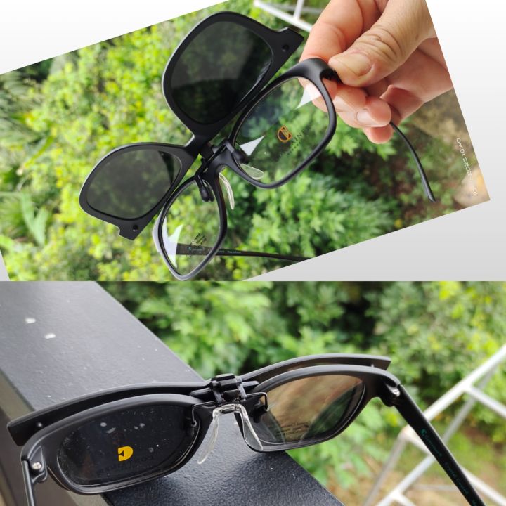 clipon-sunglasses-polarized-lens-คลิปแว่นตากันแดด-เลนส์โพลาไรซ์-รุ่นway
