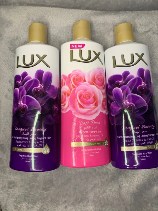 IMPORTED LUX MOISTURIZING BODY WASH 500ml FOR LONG LASTING FRAGRANT