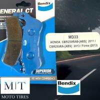 ผ้าดิสเบรค Bendix MD33 สำหรับรถจักรยานยนต์ CBR250-F FORZA-F