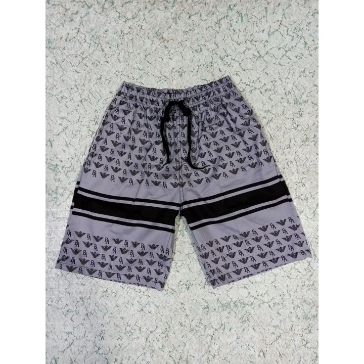 Urban short printed mahaba makapal ang tela | Lazada PH