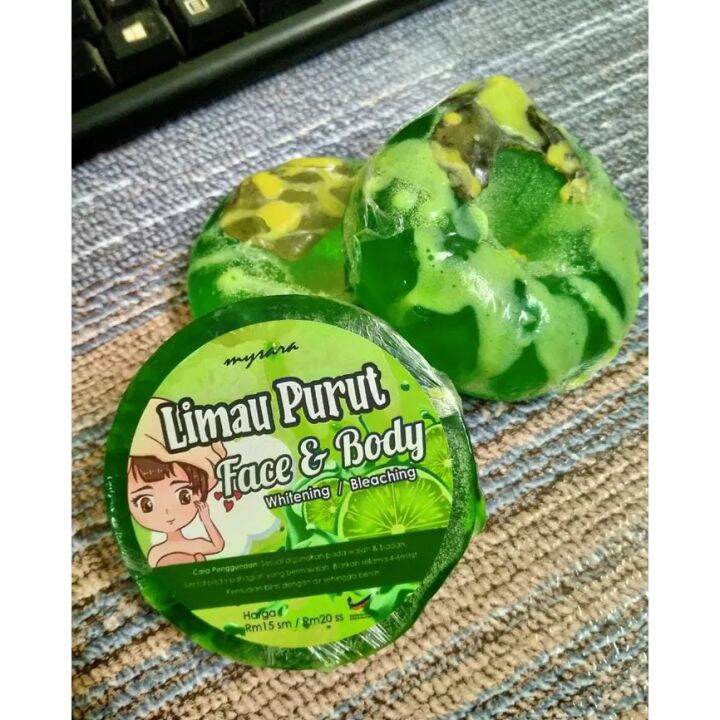 LIMAU PURUT FACE & BODY SOAP by MYZA Lazada