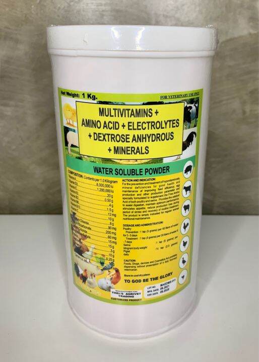 Multivitamins + Amino Acid + Electrolytes + Dextrose Anhydrous