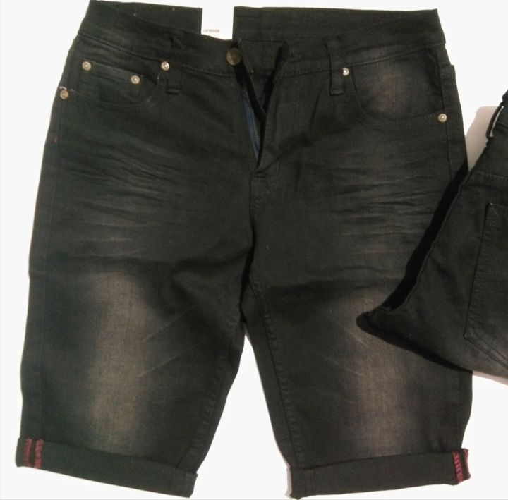 m-jeans-กางเกงยีนส์ขาสั้น-ยีนส์สามส่วน-size-28-44-เป้าซิฟ-กางเกงยีนส์ขาสั้นผู้ชาย-ยีนส์์ผ้ายืด