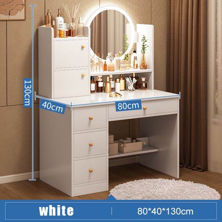 LED Light Dressing Table with LED light Dresser Table Vanity Table with