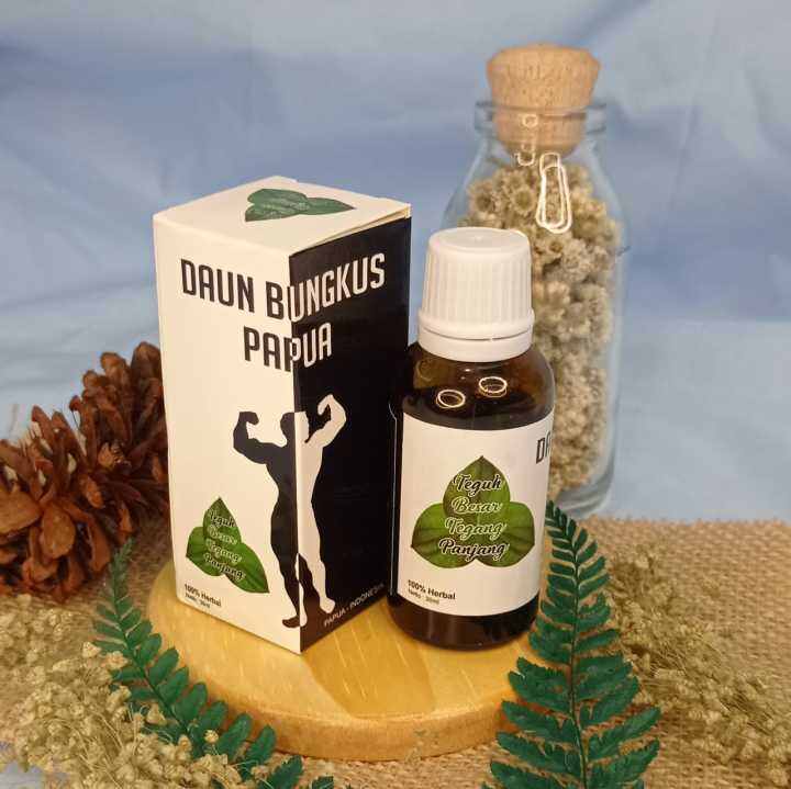 Mindnyak Daun Bungkus Papua Asli Original Herbal Oles Obat Pembesar Kelamin Penis Alat Pital