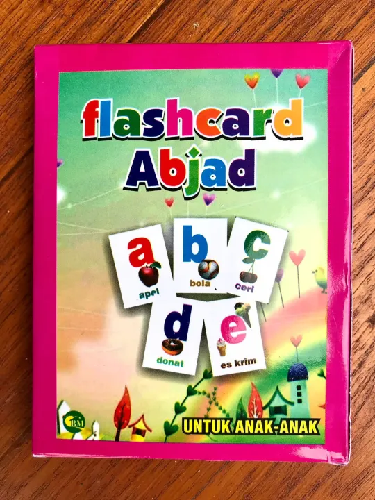 Kartu Belajar Anak / Flashcard Abjad / Kartu Huruf [ Lingkar Media ...