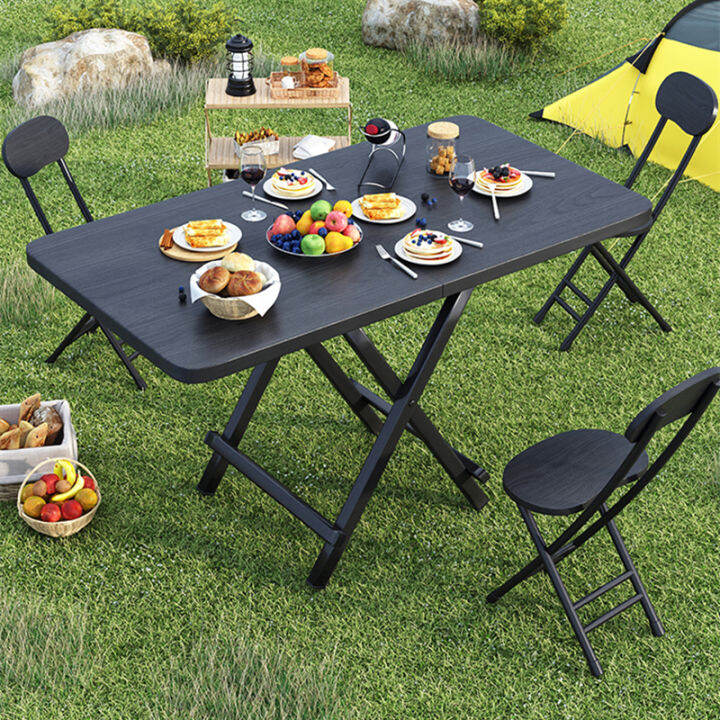 Stall Folding Table Outdoor Portable Table and Chair Stall Simple