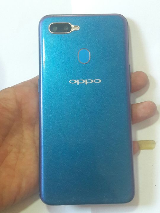 oppo-a5s-โทรศัพท์มือสอง-งานช่าง-สำหรับเอาไปทำต่อ-โทรศัพท์ติดล็อครหัสหน้าจอ-จอในดีจอนอกร้าว-ทัชสกรีนปกติชาร์จเข้ปรกติ-สภาพเครื่องสวยอะไหล่ครบ