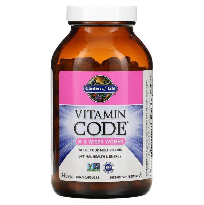 [PREORDER] Garden of Life, Vitamin Code, Whole Food Multivitamin for