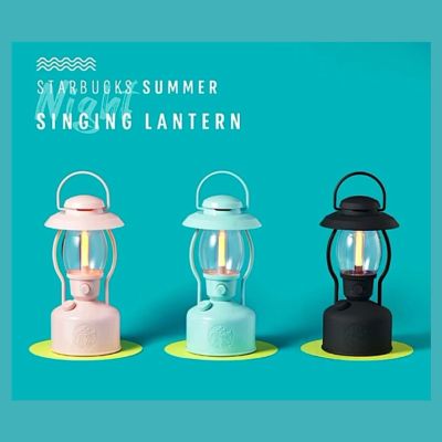 [THEKESS] Starbuck KOREA EDITION (LIMITED!!) Singing Lantern / Bluetooth Speaker Pink, Mint โคมไฟ บลูทูธ