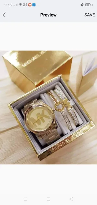 ORIGINAL ?MICHAEL KORS WATCH%✓ Set(with bangle's) ✓ PAWNABLE IN SELECTED  PAWNSHOP ⌚ (