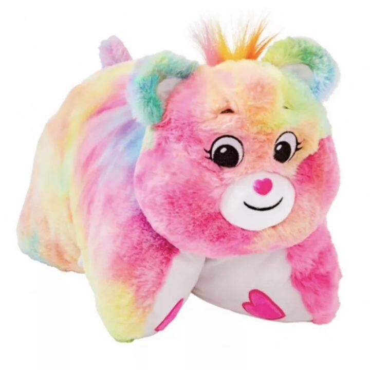 usa-หมอน-ตุ๊กตาแคร์แบร์-carebears-แบรนด์ดังจากอเมริกา-pillowpets-togetherness-bear-สินค้าใหม่ล่าสุดของแท้