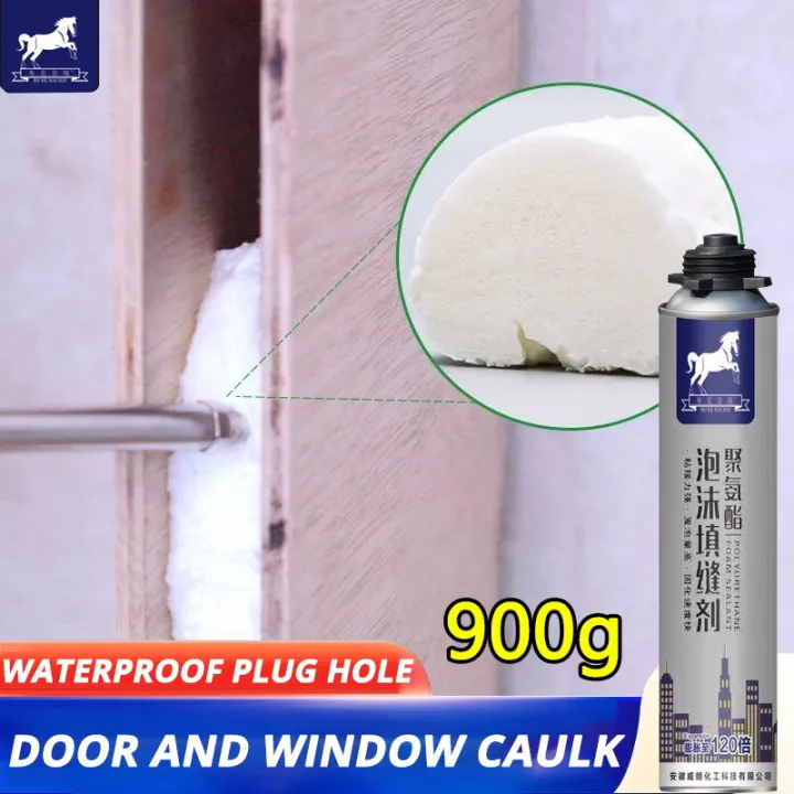 750ml sealant Foam Spray Fast curing, waterproof repairing holes