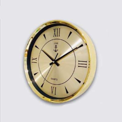 นาฬิกาแขวนขนาด J-TIME 13นิ้ว หน้าปัดสแตนเลส ตัวเรื่องใหญ่ มองเห็นชัด นาฬิกาสีทอง นาฬิกาเรือนใหญ่ นาฬิกาสไตล์ยุโรป รับประกัน 1 ปี