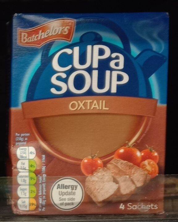 Batchelor's Cup a Soup OXTAIL 4 Sachets(78g) Lazada