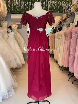 Wedding dress clearance design for ninang