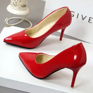 Elle Women Red Heels - Buy Elle Women Red Heels Online at Best Price - Shop  Online for Footwears in India | Flipkart.com