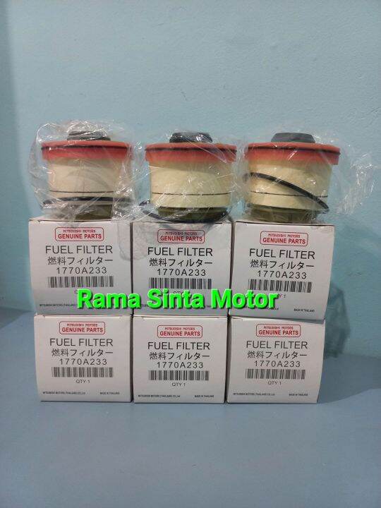 FILTER SOLAR FUEL FILTER PAJERO SPORT TRITON LAMA 1770A233 Lazada Indonesia