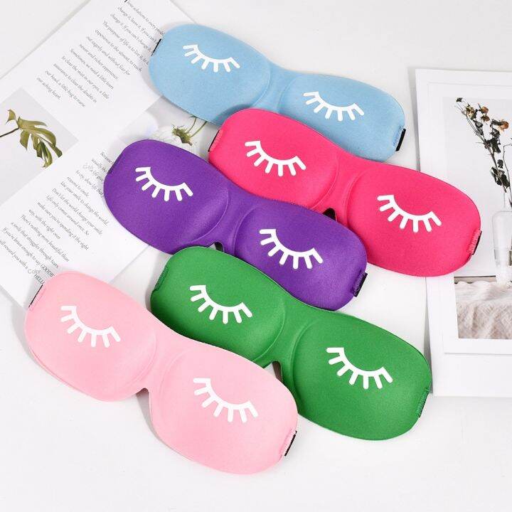 3d Sleep Mask Beauty Eyelash Sleeping Eye Mask Eyeshade Sleep Aid