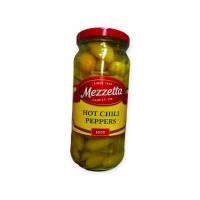 Mezzetta Hot Chili Peppers พริกดองน้ำส้มสายชู เมซเซตต้า 473 มล.