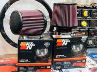 K&amp;N แท้ กรองเปลือย ปาก3” และ ปาก4” สูง5 ฐาน6 RU-3570 หัวซิลิโคน ใส้กรองอากาศ Hight-Flow Air Filter แท้ Made in USA??