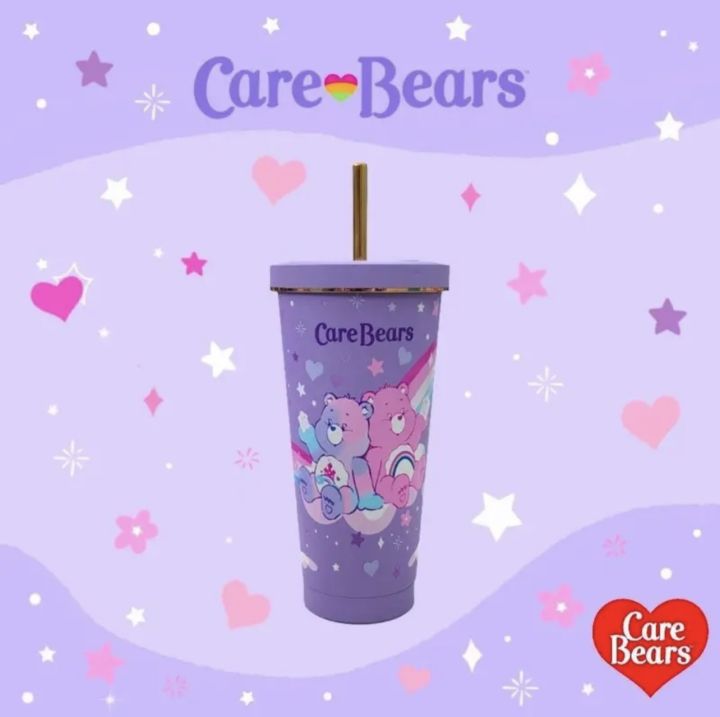 care-bears-แก้วเก็บอุณหภูมิแคร์แบร์-แก้วแคร์แบร์-ขนาด-750ml-ลายน่ารักสุดๆ