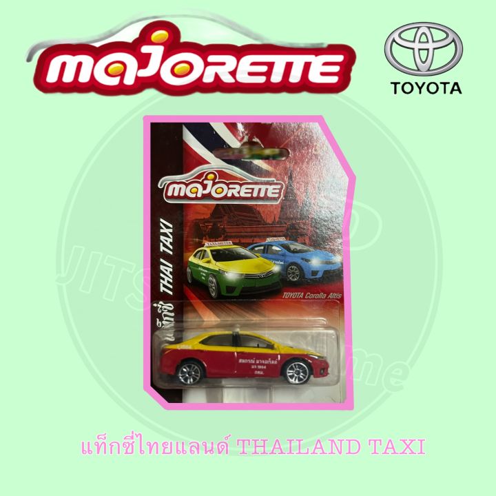 รถโมเดล-majorette-โมเดลรถเหล็ก-รถแท็กซี่-thailand-taxi-toyota