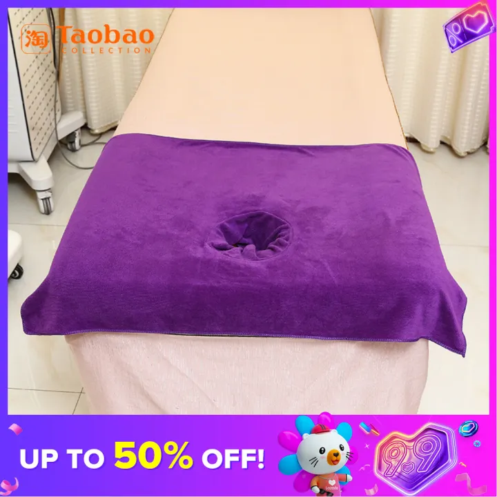 Beauty Bed Hole Towel Bed Towel Open Hole Beauty Salon Hole Towel Lying