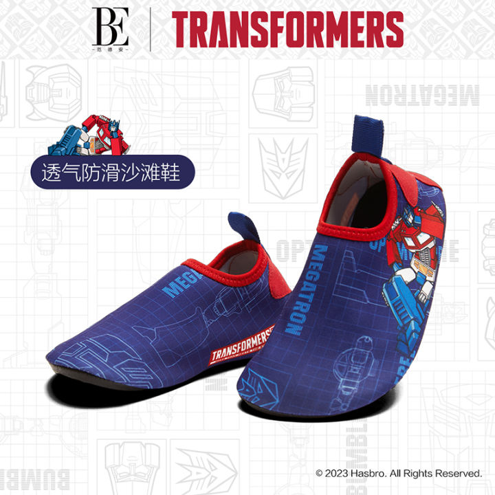 be-รองเท้าแตะว่ายน้ำสำหรับเด็กรุ่น-vandan-transformers-น้ำหนักเบาป้องกันสบายระบายอากาศกันลื่นสินค้าใหม่2023