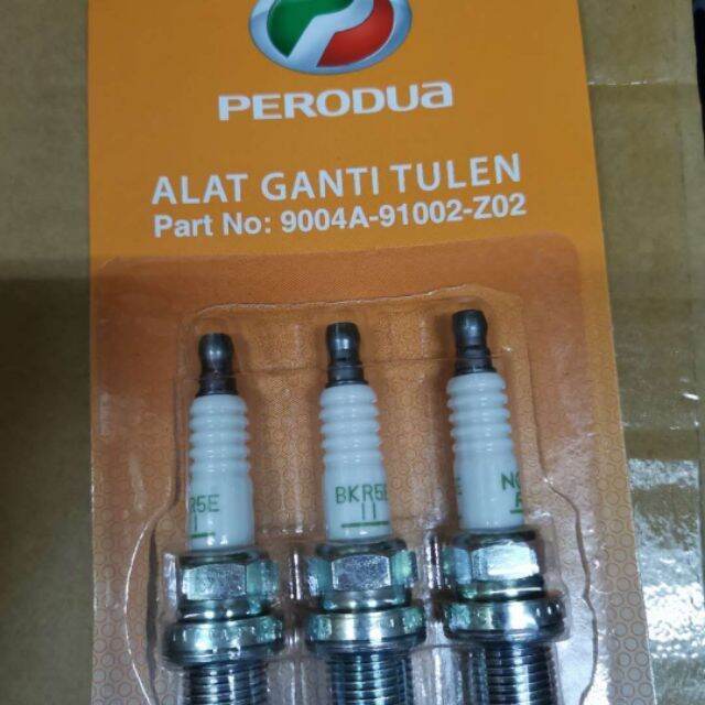 *ORIGINAL PERODUA SPARK PLUG VIVA KELISA MYVI 1.0 KENARI SET Lazada