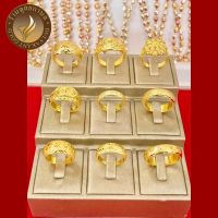เครื่องประดับ แหวน เศษทองคำแท้ ( 1 ชิ้น ) ลายRing ขนาด 6-9