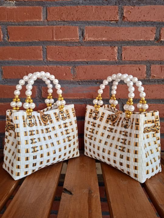 Tas Anyaman Jali Premium Tas Pesta Lazada Indonesia