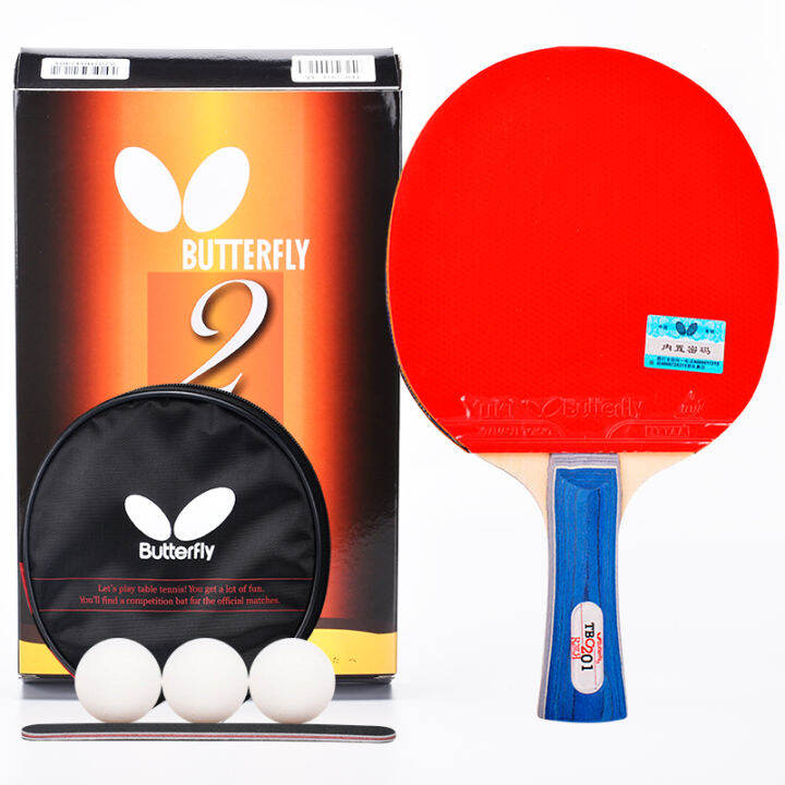 Butterfly Table Tennis Racket for Beginners Students Use TwoStar 2