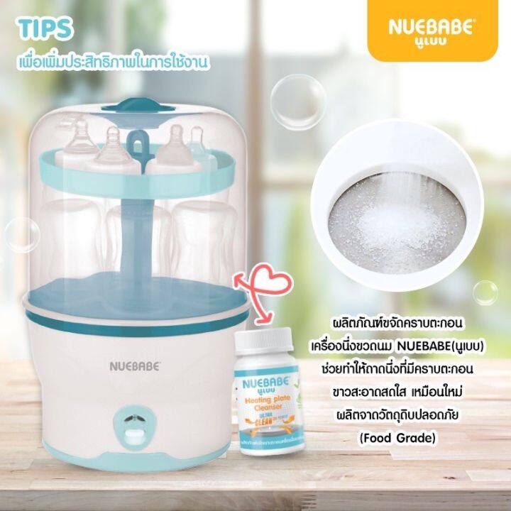 เครื่องนึ่งขวดนมไฟฟ้า-nuebabe-สินค้าดี-ราคาถูก-พร้อมรับประกัน-1-ปี