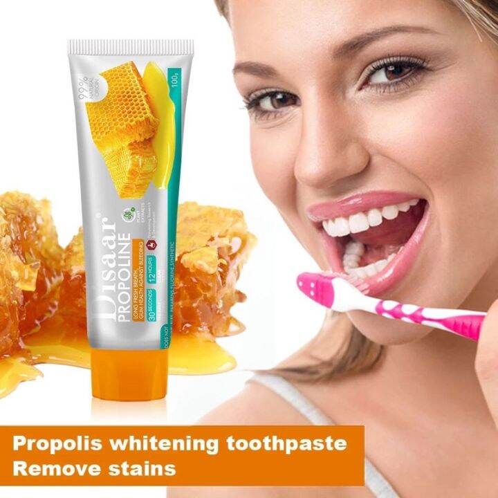 Disaar Teeth Care Whitening Toothpaste Honey Organic Propolis Lazada