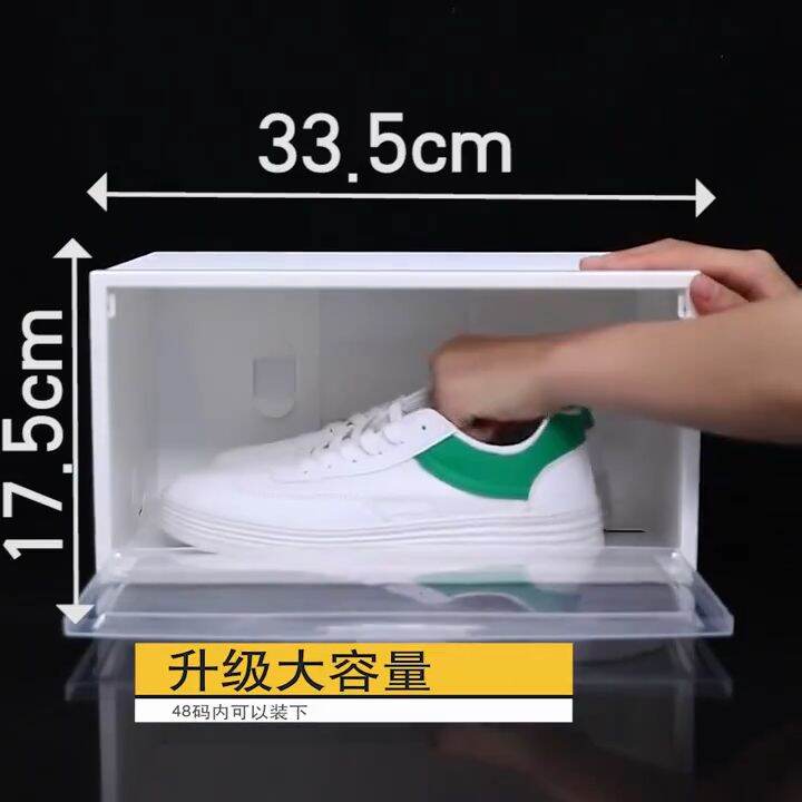 Shoe Box Clear Plastic Stackable Shoe Containers With Lids Shoe Storage Box And Shoe Organizer