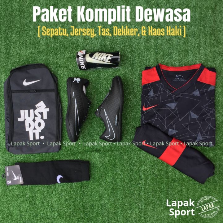 Sepatu futsal 2024 nike hypervenom hitam