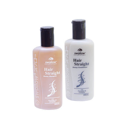 SWALLOW HAIR STRAIGHT HONEY SHAMPOO & CONDITIONER 200ml. Lazada PH