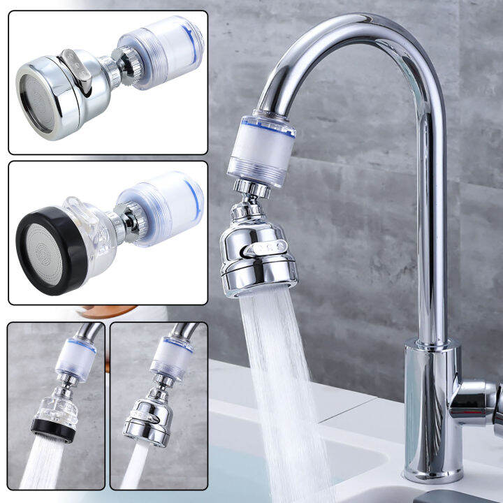 Universal 3 Types Watering Nozzle Faucets 360° Rotatable Faucet