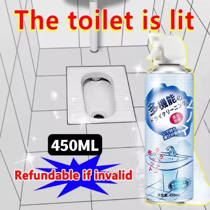 Japan toilet cleaning spray Tẩy cặn canxi nhà tắm làm sạch vách kính ...