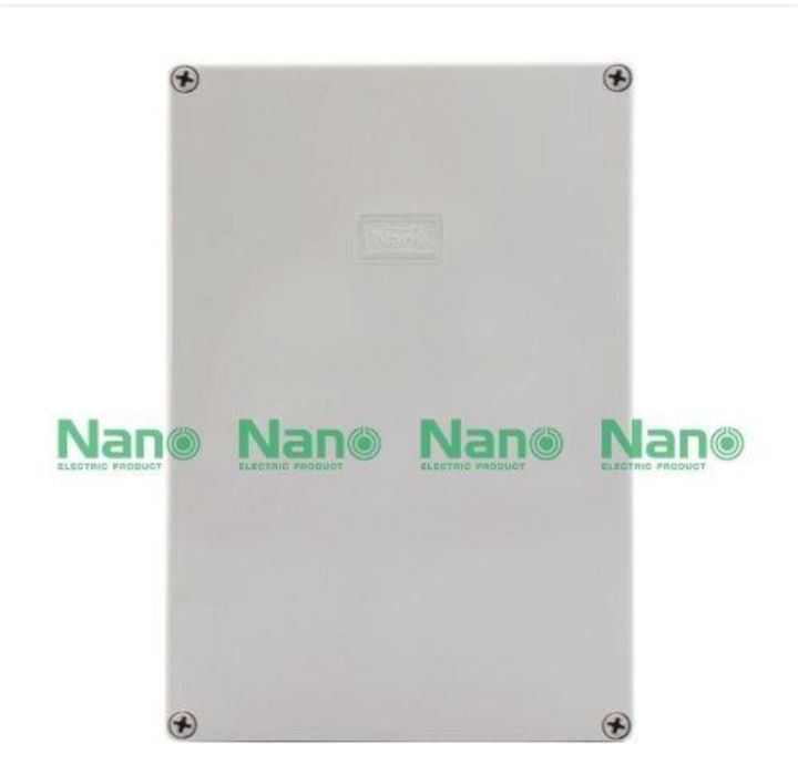 nano-กล่องกันน้ำพลาสติก-สีขาว-รุ่น-nano-207w-16-กล่อง